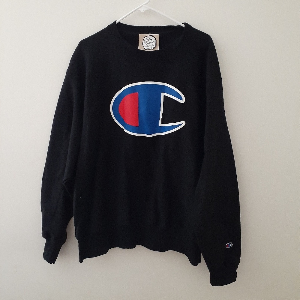 Champion Crewneck Big C Mens X-Large